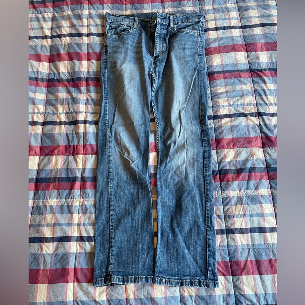 Levi's Men's Bootcut Jeans in Blue